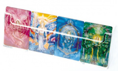 Display aus Plexiglas für Kärtchen
